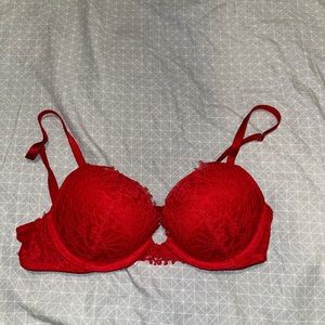 VS Red Lace Bra